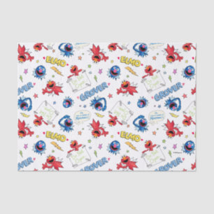 The Monster at the End of This Story Pattern Tissue Paper