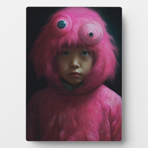 The Monster Costume Plaque