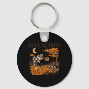 The Monster Frankenstein Vintage Halloween Tarot C Key Ring