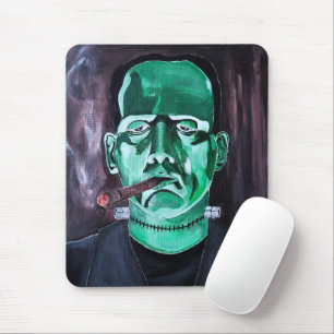 The Monster Painting by Alfred Fox Mouse Mat
