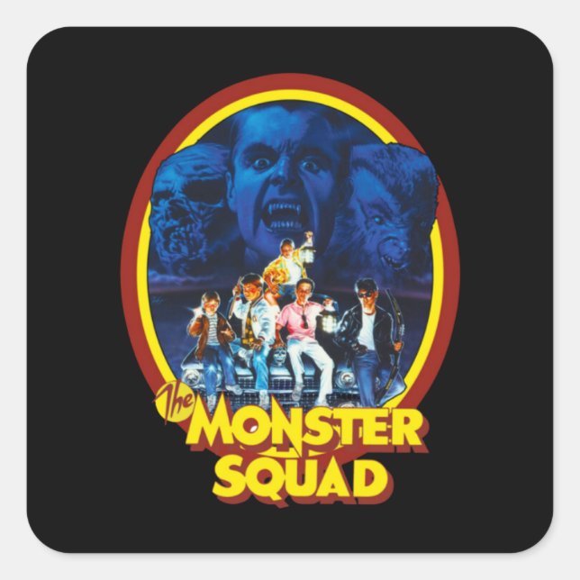 The Monster Squad 1978 Square Sticker (Front)