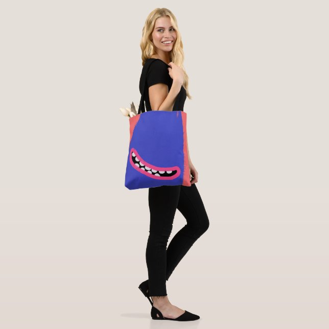 the Monster Tote Bag (On Model)