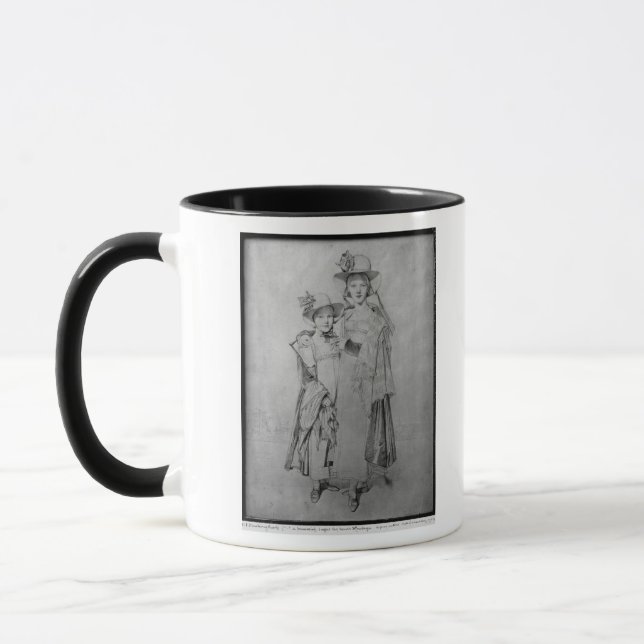 The Montagu Sisters in Rome, 1815 Mug (Left)