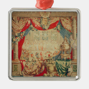 The Month of February Metal Tree Decoration