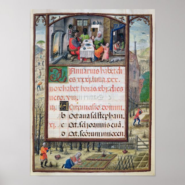 The month of January Poster (Front)