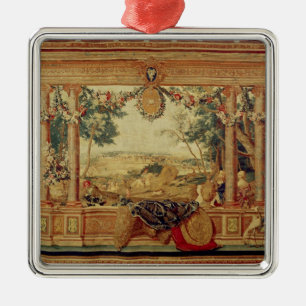The Month of June/ Chateau of Fontainebleau Metal Tree Decoration