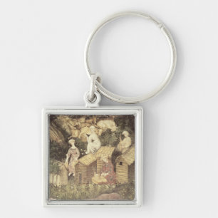 The Month of June Key Ring