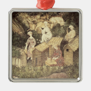 The Month of June Metal Tree Decoration