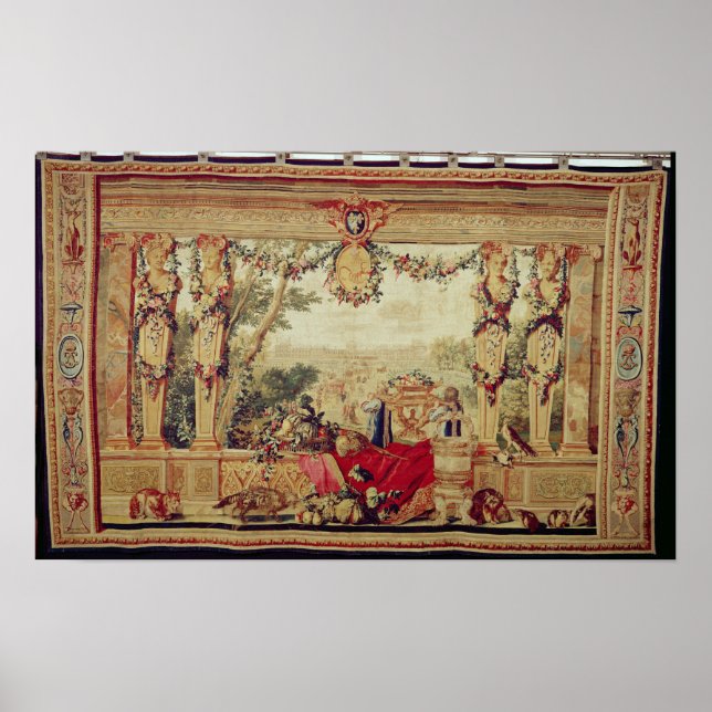 The Month of October/ Chateau of the Tuileries Poster (Front)