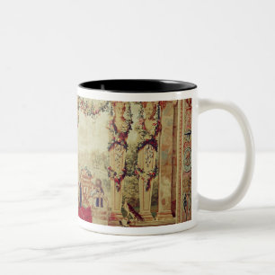 The Month of October/ Chateau of the Tuileries Two-Tone Coffee Mug