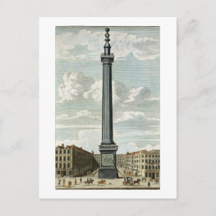 The Monument, engraved by William Henry Toms (c.17 Postcard