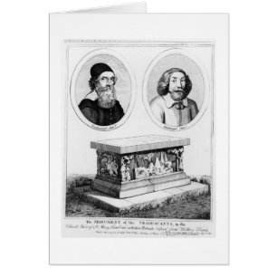 The Monument of the Tradescants in the Church Yard