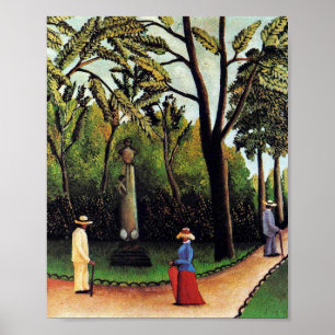 The Monument to Chopin by Henri Rousseau Poster
