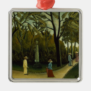 The Monument to Chopin Metal Tree Decoration