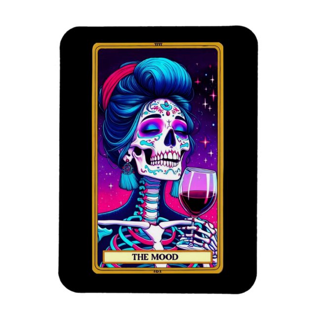 The Mood Tarot Card Magnet (Vertical)