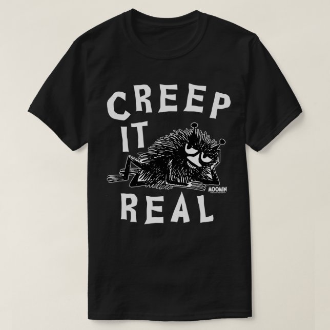The Moomins Stinky Creep It Real  T-Shirt (Design Front)