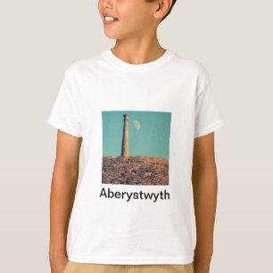 The Moon and a Tower: Aberystwyth T-Shirt