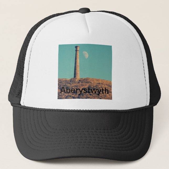 The Moon and a Tower: Aberystwyth Trucker Hat (Front)