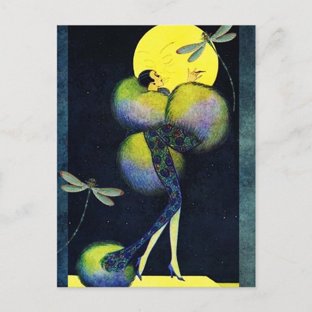 THE MOON AND MRS JONES.jpg Postcard (Front)