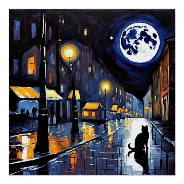 The Moon and The Cat Poster (Front)