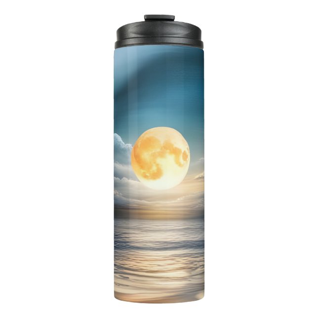 The Moon and The Sea Thermal Tumbler (Front)