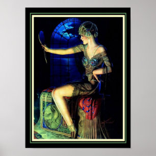 "The Moon and You" by Gene Pressler 12 x 16 Poster