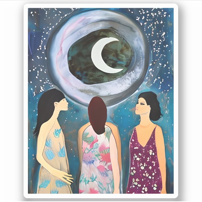 The Moon Blessing Women Artwork (Front)