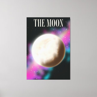 The Moon Canvas Print