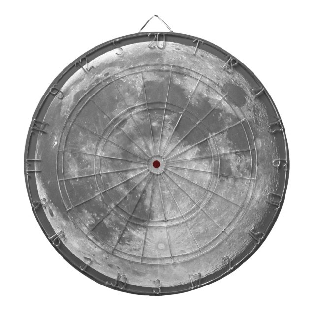 The Moon Dart Board (Front)