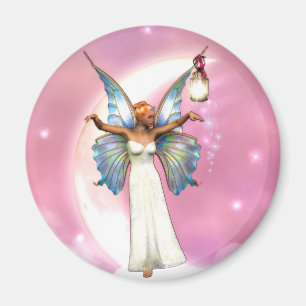 The Moon Faery Magnet