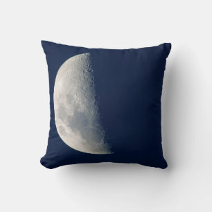 The Moon From Howick, Kwazulu-Natal Cushion