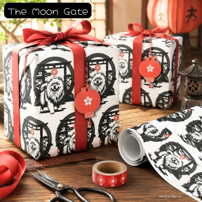 THE MOON GATE Chow Wrapping Paper (Creator Uploaded)