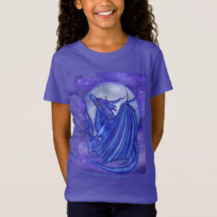 The "Moon Glow" Dragon fantasy by Renee Lavoie     T-Shirt