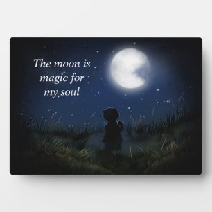 The Moon Is Magic   Plaque