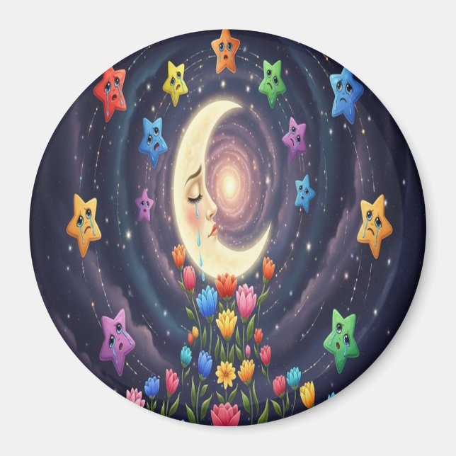 The Moon, Keeper of Sighs Magnet (Front)