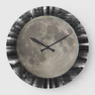 The moon, la lune, la luna, the moon clock