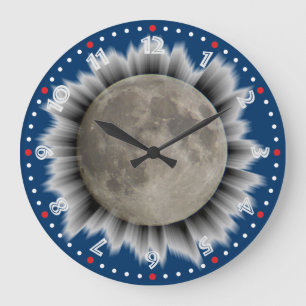 The moon, la lune, la luna, the moon clock