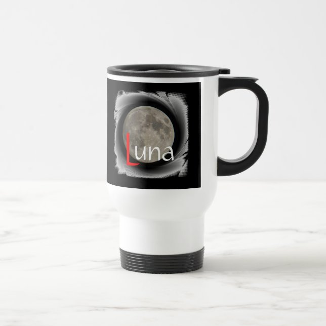 The moon, la lune, la luna, the moon cup (Right)