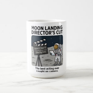The "Moon Landing: Director’s Cut" Coffee Mug