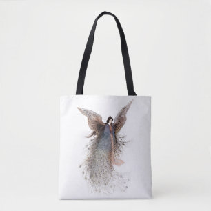 The Moon Maiden (1910) painting by Warwik Goble  Tote Bag