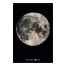 The Moon on a Field of Black