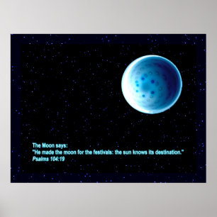 The Moon - Perek Shirah Poster