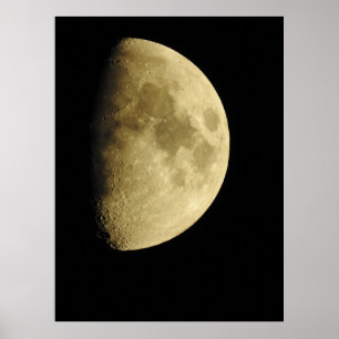 The Moon Photography Poster