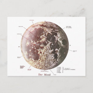 the moon postcard