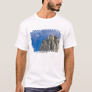 The moon rises and shines through the clouds T-Shirt