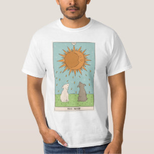 The Moon tarot card modern Major Arcana T-Shirt