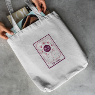 The Moon Tarot Card Tote Bag