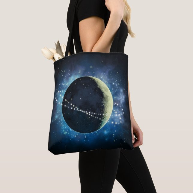 The Moon - Tote Bag (Close Up)