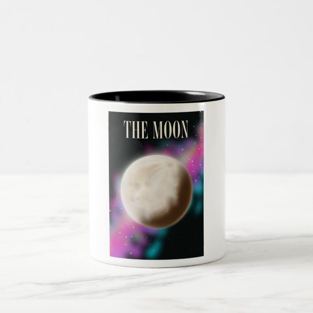 The Moon Two-Tone Coffee Mug (Center)