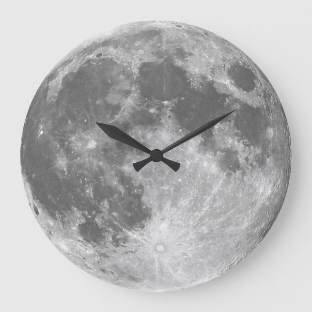 The Moon Wall Clock (Front)
